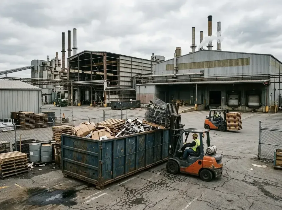 industrial-factory-scrap-conta-003 — frequently asked questions, Cheap Roll-off Dumpster Rentals in New Port Richey, FL